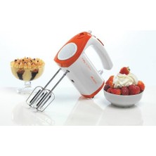 Esmo Home Ariete Mixy Professional Stand El Mikseri 1565/11 - 300 Watt, Döner Kaseli Pratik El Mikseri, 2,4 Litre Kase Hacmi, 2 Çırpıcı ve 2 Yoğurma Kancası