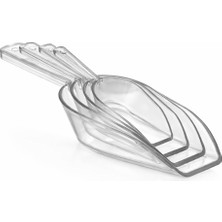 Esmo Home 4’lü Ölçü Kaşığı Seti 60-80-120-240 ml – Şeffaf Çok Amaçlı Ölçü Küreği | Bpa Free Mama, Bakliyat ve Kahve Için