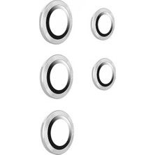 Esmo Home Galaxy S24 Ultra Ile Uyumlu Kamera Lens Koruyucu Cam Filmi, Titanyum