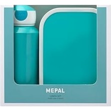 Esmo Home Mepal Mola Seti Campus Turkuaz – Içecek Şişesi ve Beslenme Kutusu Bento Kullanımı ile – Okul ve Boş Zaman Için Ideal – Bulaşık Makinesinde Yıkanabilir, Abs, 0 Mm, 2, 400 ml + 4 Tereyağı Ekmeği