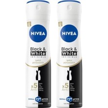Esmo Home Kadın Sprey Deodorant & Invisible Ipeksi PÜRÜZSÜZLÜK,48SAAT Koruma 150MLX2