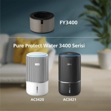 Esmo Home Philips Pureprotect Water 3400 Serisi Yedek Hepa Filtre, Üst Düzey Filtreleme, 3 Katmanlı Tasarım, 1 Yıla Kadar Dayanıklı, AC3420/AC3421 ile Uyumlu, FY3400/30
