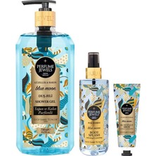 Esmo Home Blue Duş Jeli 750 Ml, Blue Vücut Spreyi 250 Ml,  Blue El ve Vücut Kremi 50 ml