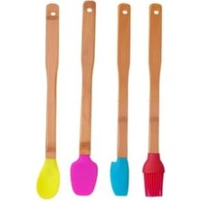 Esmo Home Bambum Zolly 4 Parça Spatula Seti Küçük