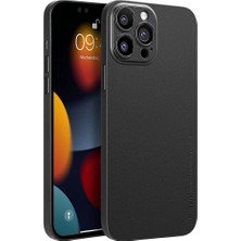 Esmo Home 15 Pro Max ile Uyumlu Kılıf Ultra Ince Hayalet Sert Kapak Siyah
