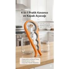 Esmo Home Smartizi Ergonomik Kavanoz ve Şişe Açacağı - Zayıf Eller ve Artrit Için Kaydırmaz Çoklu Kapak Açıcı