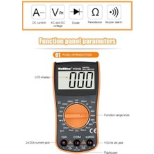 Esmo Home VC830L Ölçü Aleti Multimetre Avometre Büyük Ekran Vc A+ Series