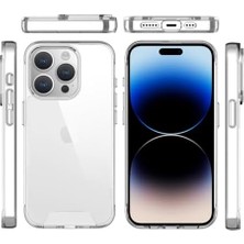 Esmo Home Bix 15 Pro Max Aqua Transparan Ultra Şeffaf Kılıf Çizilmeye Dayanıklı Tam Kapsamlı Koruma