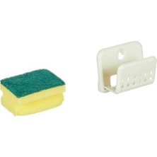 Esmo Home Vantuzlu Sünger Askısı Sponge Hanger, 9X7X6 cm