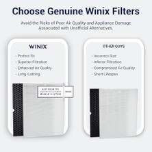 Esmo Home Winix Filtre H Kaset 2020EU Için Hava Temizleyici, 77 Litre