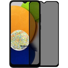Esmo Home Galaxy A03 Privacy 5d Gizlilik Filtreli Cam Ekran Koruyucu Siyah