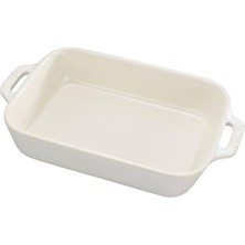 Esmo Home Staub Seramik Dikdörtgen Fırın Kabı