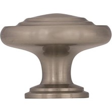 Esmo Home | Dolap Topuzu | Nikel | 1-5/16 Inç (33 Mm) Çap | Ilhamlar | 10'lu Paket | Çekmece Topuzu | Dolap Donanımı
