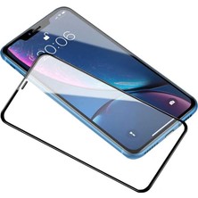 Esmo Home Xs Max 6.5 ile Uyumlu Davin 5d Cam Ekran Koruyucu Siyah