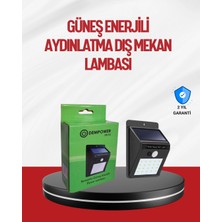 Urfakent Kablo Gerektirmeyen Güneş Enerjili Dış Mekan Işık – Bahçe ve Koridor Aydınlatması