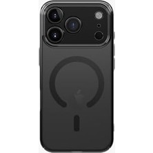 Esmo Home Aırsuıt Telefon Kılıfı 17 Pro (Parlak Duman) Ince Minimalist Kılıf + Geliştirilmiş Manyetik Şarj Halkası