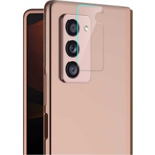 Esmo Home Galaxy Z Fold 2 Ile Uyumlu Araree C, Subcore Temperli Kamera Koruyucu