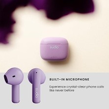 Esmo Home A1 Purple Rain, Bluetooth'lu Kulaklık, Kompakt Kablosuz Şarj Yuvası, Ipx4 Korumalı, Entegre Mikrofonlu Ses Geçiren Kulaklık, Birinci Sınıf Kristal Ses