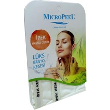 Esmo Home Ipek Hassas Cilt Için Banyo Kesesi Beyaz 16X25