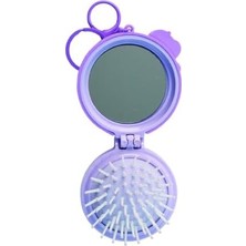 Esmo Home Açılır Kapanır Aynalı Saç Fırçası Mor - 41