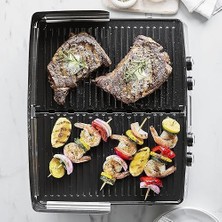 Esmo Home Greenpan Elite Xl 45 cm Smart Grill Izgara – 2200 W, 3’ü 1 Arada Dumansız Kapalı Izgara & Sac, THERMOLON™ Volt Seramik Yapışmaz, LCD Ekran