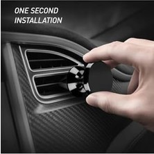 Esmo Home Manyetik Mıknatıslı Telefon Tutucu Araç Içi 360° Hava Menfezi Cep Telefonu Standı HY-XH12