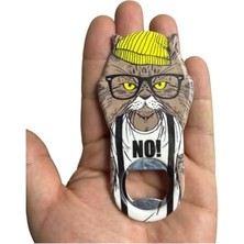 Esmo Home Sevimli Kedi Şişe Açacağı Mıknatıs, Buzdolabı Mıknatısı Bira Kola Barmen Mutfak Barmen Için Silikon Metal Şişe Açacağı Metal Yenilik Sevimli Eğlenceli Şekil, Benzersiz Doğum Günü Bira Hediyeleri