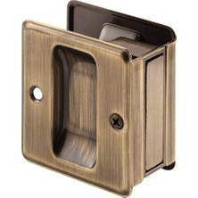 Esmo Home Ürünleri N 7080 Kapı Passage Pull, Pirinç Antik