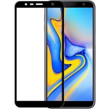 Esmo Home Galaxy J4 Plus ile Uyumlu Davin 5d Cam Ekran Koruyucu Siyah