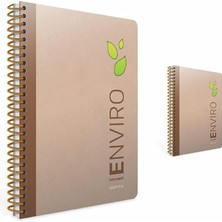 Sprout Store 73589 Defter 17X24 Envıro Spiralli Kraft 100 Yaprak Kareli 1794