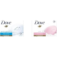 Esmo Home Dove Beauty Cream Bar Katı Güzellik Sabunu Gentle Exfoliating Nemlendirici Etkili, 90 G(1) Dove Beauty Cream Bar Katı Güzellik Sabunu Nemlendirici Etkili, 90 G(1)