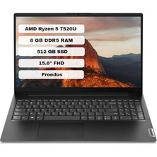 Sprout Store V15 G4 Amn 82YU0124TX Amd Ryzen 5 7520U 8gb 512GB SSD Freedos 15.6" Fhd Taşınabilir Bilgisayar
