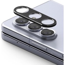 Esmo Home Galaxy A55 Kamera Koruyucu 3D Temperli Cam