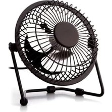 Esmo Home Obev Masa Üstü USB Fan Soğutucu Vantilatör Klima - Metal Serinletici Mini Vantilatör - USB Girişli
