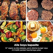 Esmo Home Ninja Sizzle Indoor Grill, Izgara Makinesi GR101EU