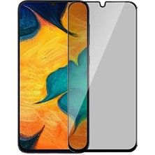 Esmo Home Oppo A31 ile Uyumlu Privacy Temperli Full Ekran Koruyucu New Siyah
