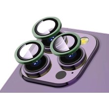 Esmo Home 15 Plus ile Uyumlu Kolay Takma Aparatı Bulunan Görüş Açısını Bozmayan Yüksek Çözünürlüklü Dizayn Z-Cl-12 Premium Advice Safir Kamera Lens Koruma Green