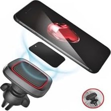 Esmo Home Araç Içi Telefon Tutucu Güçlü Mıknatıslı Havalandırmaya Takılan Kablo Sabitleme Özellikli HY-XH17