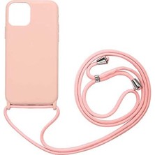 Esmo Home 13 Pro ile Uyumlu Kılıf Lansman Ipli Pembe Açık