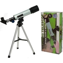 Urfakent 50X360 Mini Teleskop Kara Uzay Teleskobu Aliminyum Gövde Tripodlu