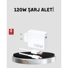 Urfakent 120W Hızlı Şarj Başlığı Ultra Güçlü Type-C Adaptör Kablo Dahil