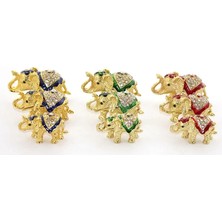 Urfakent Swaroski 3'lü Fil Seti ALK2079