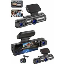 Urfakent Video ve Fotoğraf Kaydedici Sürüş Kamerası Ön ve Arka Çift Kameralı