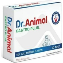 Dr. Animal Gastro Plus 20 Tablet (Kedi ve Köpekler Için Kusma, Reflü ve Mide Koruyucu Destek)