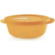 Esmo Home Tupperware Mikrodalga Crystalwave 600 ml Kase Turuncu Mikro Wave Pop Plus 17597