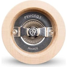 Esmo Home Peugeot - Paris Nature Tuz Değirmeni 18 cm + Alp Tuzu - Klasik Öğütme Derecesi Ayarı - Pefc Damgalı Geri Dönüştürülmüş Ahşaptan - Doğal Renkler