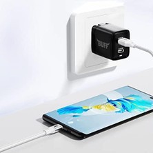 Esmo Home BL71 USB To Type-C 2.4A 1.2m Örgülü Data ve Şarj Kablosu (Beyaz)