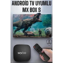 Urfakent 4K Tv Uyumlu Hd Çözünürlüklü Mx Box S 8 GB