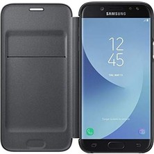 Esmo Home J5 2017 Cüzdan Kılıf, Siyah