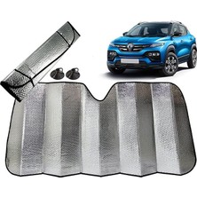 Yenibağ - Katlanabilir Metalize Ön Cam Oto Araba Güneşliği, Araç Isı Koruyucu Güneşlik 140X70CM